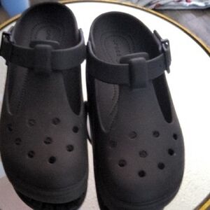 Crocs Black Mary Jane